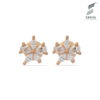 Golden Daisy Glow Studs