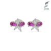 Rosy Gleam Studs