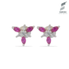 Pink Bloom Studs