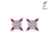 Pink Radiance Studs