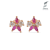 Rosy Radiance Studs