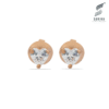 Golden Heartbeat Studs