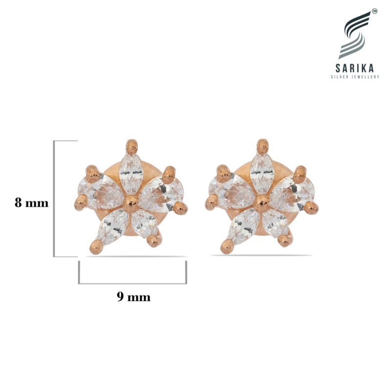 Golden Daisy Glow Studs - Image 5