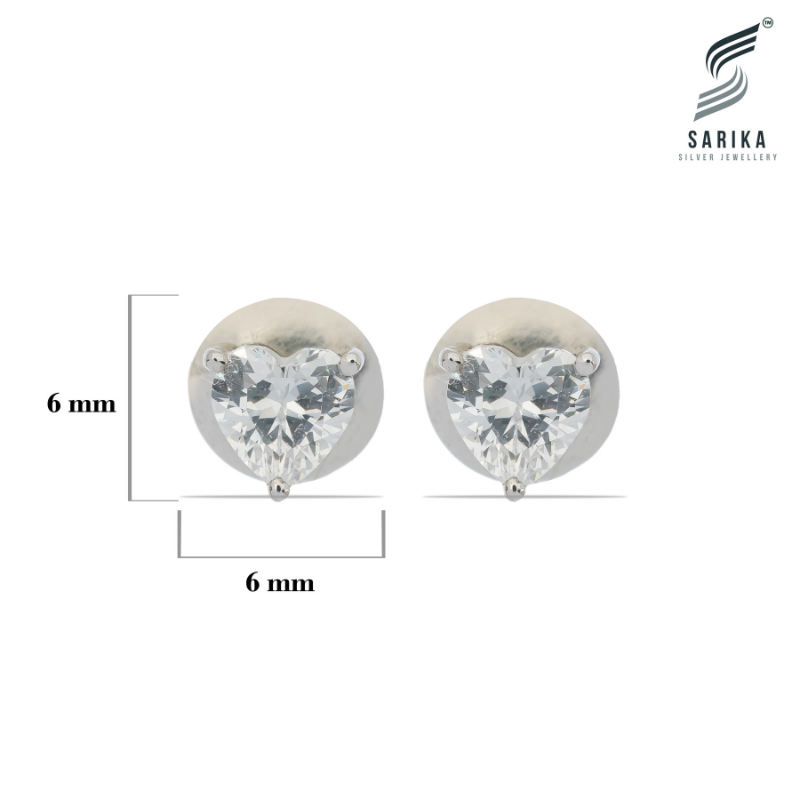 Silver Serenade Studs - Image 5